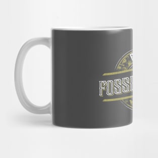 Expert Fossil Finder Vintage Badge Mug